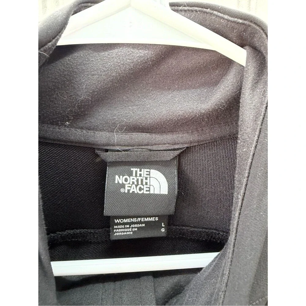 The North Face Black Softshell full zip Performance Jacket